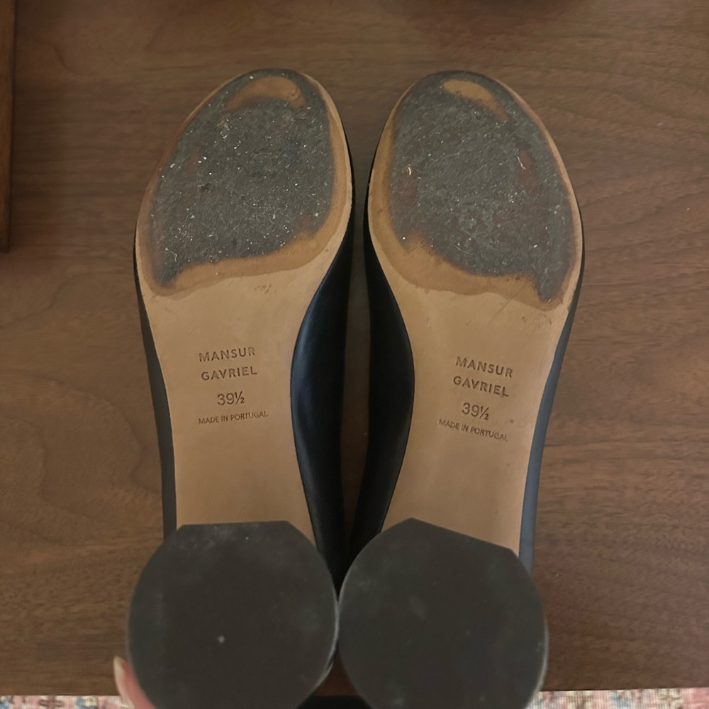 Mansur Gavriel Black Dream Ballerina Pumps size 39.5 - Picture 4 of 6